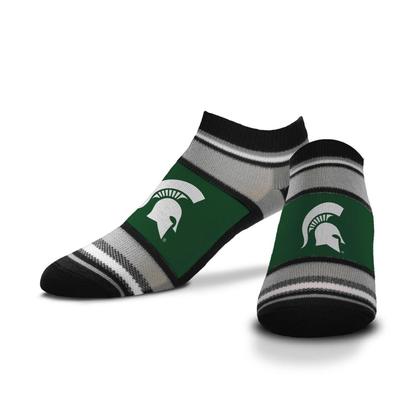 Michigan State No Show Socks