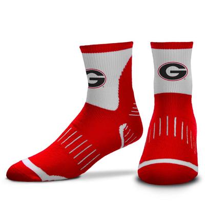 Georgia YOUTH Quarter Socks