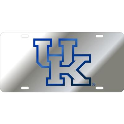 Kentucky License Plate Silver UK