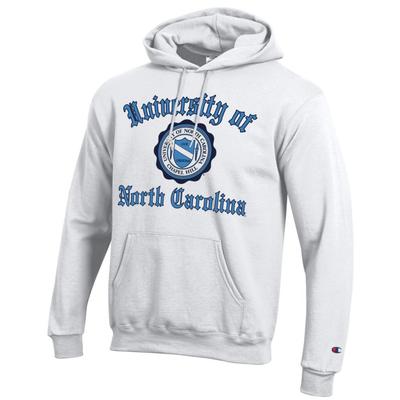UNC Champion Old English College Seal Hoodie