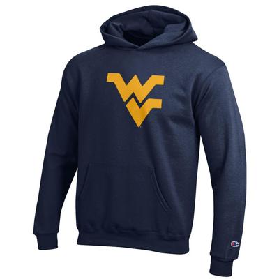 West Virginia Champion YOUTH Giant Logo Hoodie