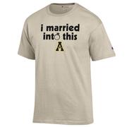  App State Champion Women's I Married Into This Tee
