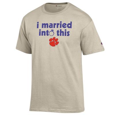 Clemson Champion Women's I Married Into This Tee