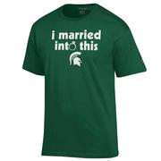 Michigan State Champion Women's I Married Into This Tee