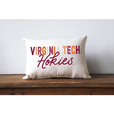 Virginia Tech 20 x 14 Collegiate Tones Pillow