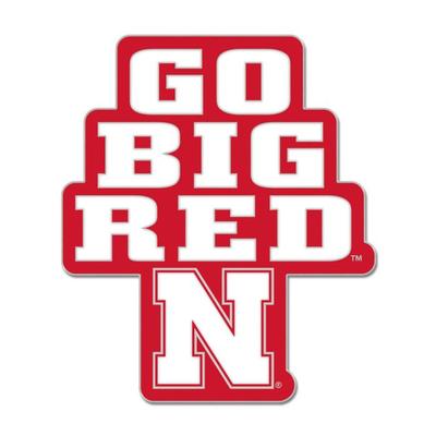 Nebraska Go Big Red Collector Enamel Pin