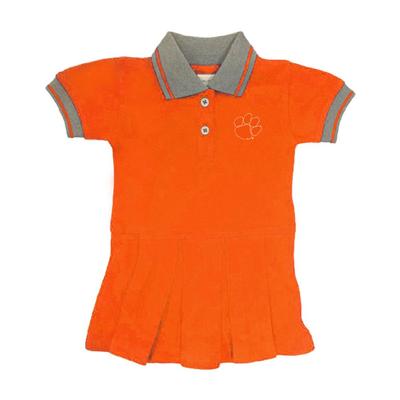 Clemson Infant Polo Dress