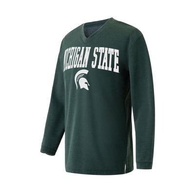 Michigan State Concepts Sport Women's Volley V-Neck Top