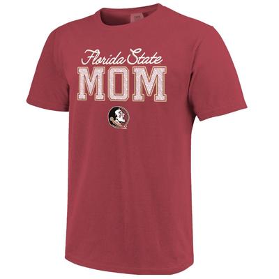 Florida State Dotted Mom Comfort Colors Tee