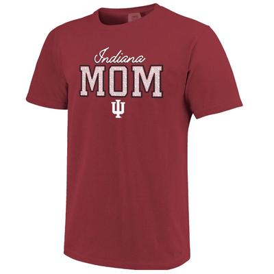 Indiana Dotted Mom Comfort Colors Tee