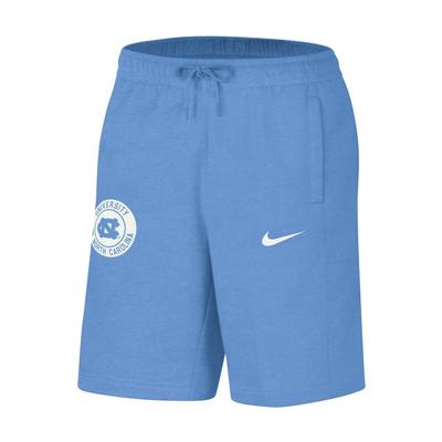 UNC Nike Fleece Shorts