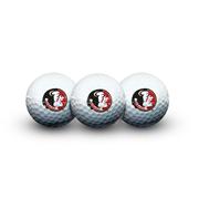  Florida State Wincraft 3 Piece Golf Ball Set