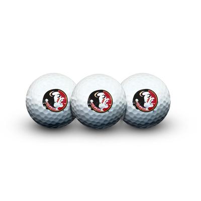 Florida State Wincraft 3 Piece Golf Ball Set