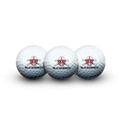  Nebraska Wincraft 3 Piece Golf Ball Set