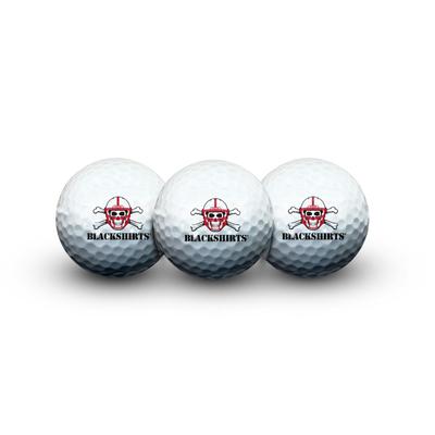 Nebraska Wincraft 3 Piece Golf Ball Set