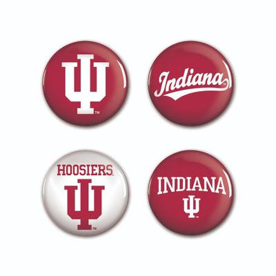 Indiana 4-Pack Mini Buttons