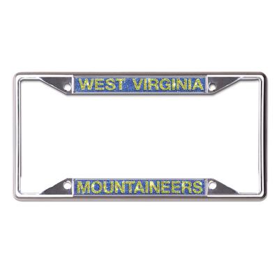 West Virginia Glitter License Plate Frame