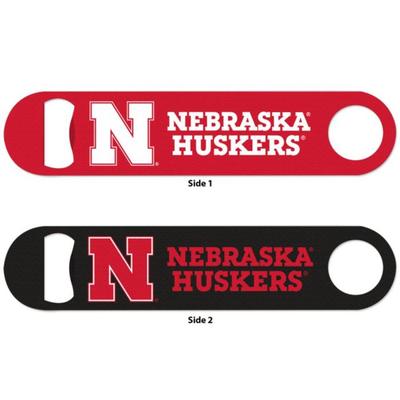 Nebraska 2-Sided Metal Bottle Opener