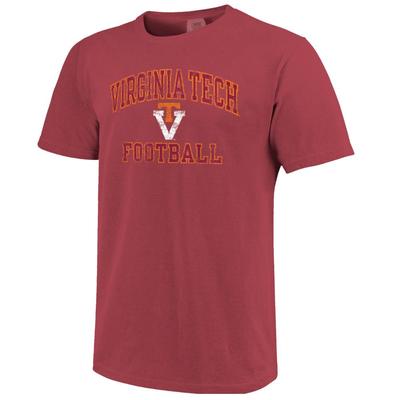 Virginia Tech Image One Arch Vintage Mascot Comfort Colors Tee