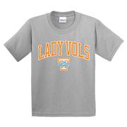  Tennessee Youth Lady Vols Arch Over Logo Tee
