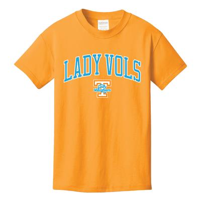 Tennessee YOUTH Lady Vols Arch Over Logo Tee