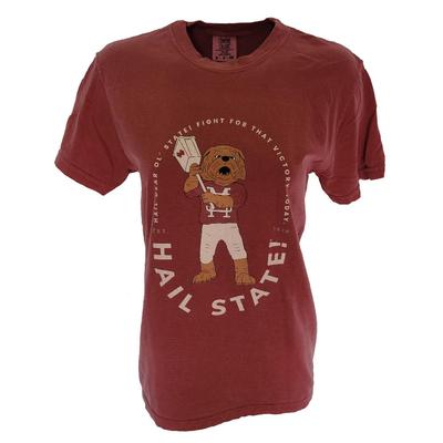 Mississippi State Hail State Bully Comfort Colors Tee