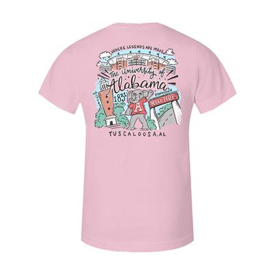 Alabama YOUTH Building Collage Tee