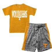  Tennessee Wes And Willy Toddler Tee And Contrast Short Set