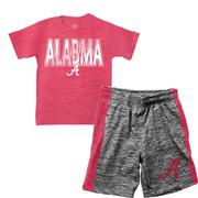  Alabama Wes And Willy Toddler Tee And Contrast Short Set