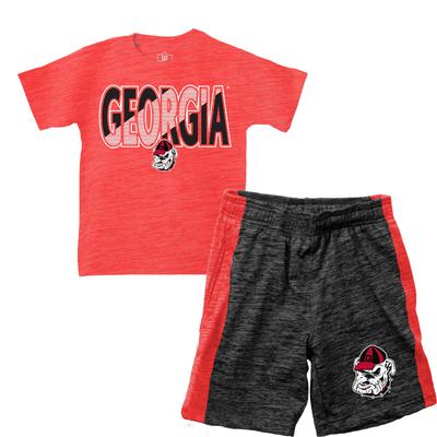 Georgia Wes and Willy Toddler Tee and Contrast Short Set