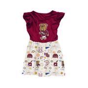  Mississippi State Wes And Willy Vault Toddler Print Princess Dress