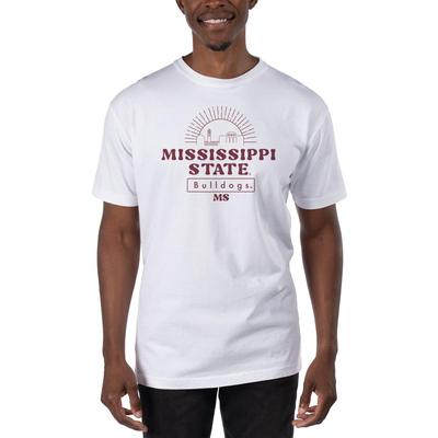 Mississippi State Uscape Old School Garment Dye Tee