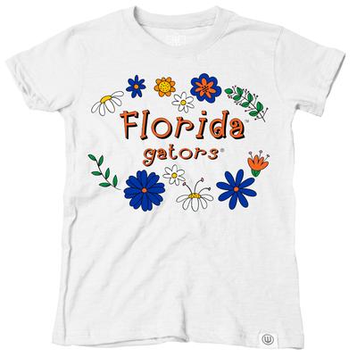 Florida Wes and Willy Infant Flower Design Blend Tee