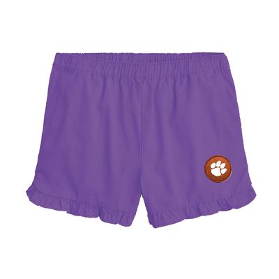 Clemson Wes and Willy Toddler Leg Patch Short