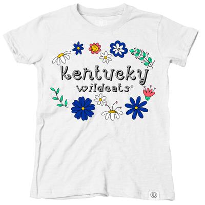 Kentucky Wes and Willy Infant Flower Design Blend Tee