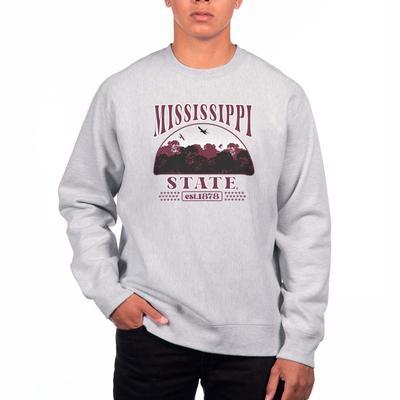 Mississippi State Uscape Stars Heavyweight Crew Sweatshirt