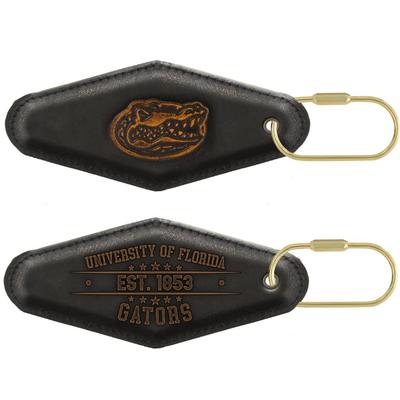 Florida Zep-Pro Burnished Leather Keychain