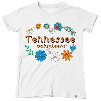 Tennessee Wes and Willy Infant Flower Design Blend Tee