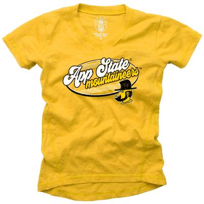 App State Wes and Willy YOUTH Blend Slub Tee