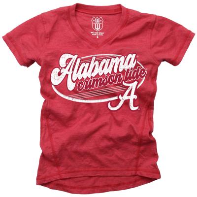 Alabama Wes and Willy YOUTH Blend Slub Tee