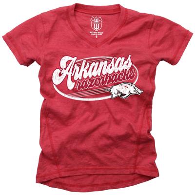 Arkansas Wes and Willy YOUTH Blend Slub Tee