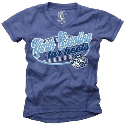 UNC Wes and Willy YOUTH Blend Slub Tee
