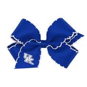  Kentucky Wee Ones Medium Moonstitch Embroidered Logo Bow