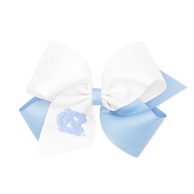UNC Weeones King Two-Tone Embroidered Logo Bow