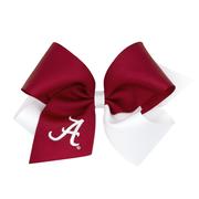  Alabama Wee Ones King Two- Tone Embroidered Logo Bow
