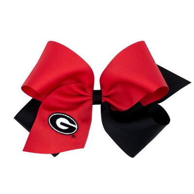 Georgia Wee Ones King Two-Tone Embroidered Logo Bow