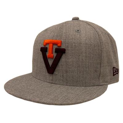 Virginia Tech New Era 950 Vault T Over V Snapback Hat