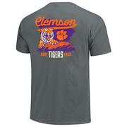  Clemson Image One State Mascot Rock Comfort Colors Tee