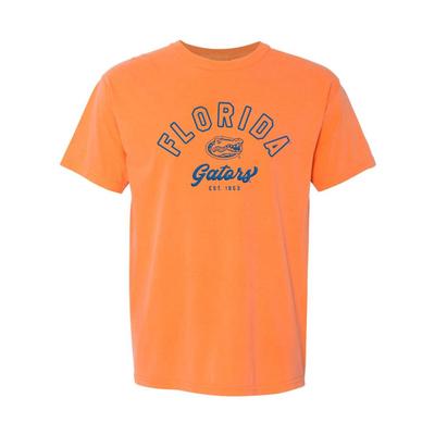 Florida Summit Outline Arch Over Script Puff Comfort Colors Tee