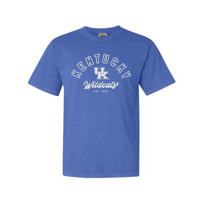 Kentucky Summit Outline Arch Over Script Puff Comfort Colors Tee